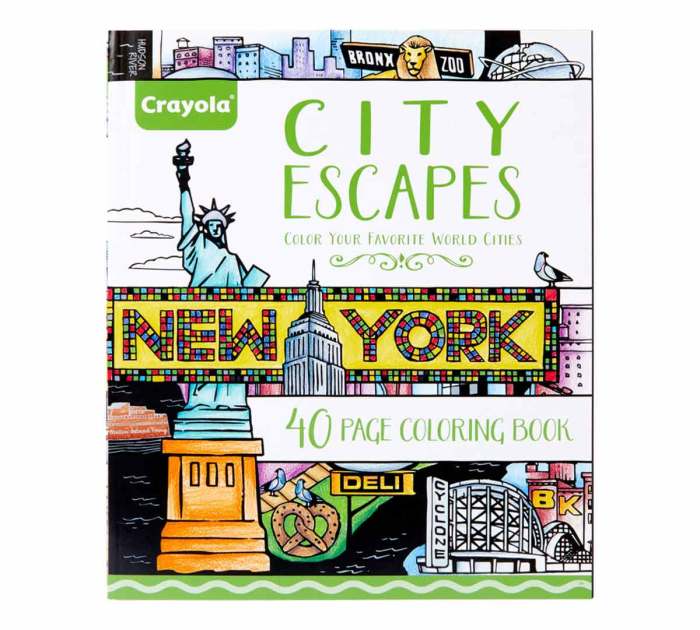 City escapes coloring book tokyo