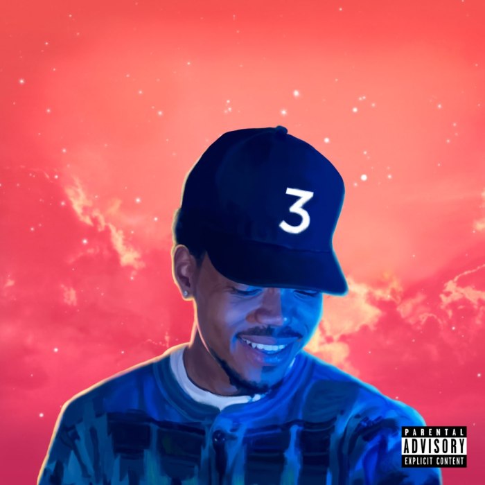 Chance the rapper coloring book album art