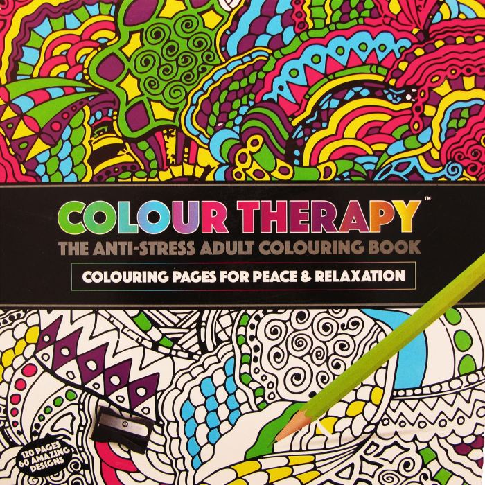 Color therapy an anti stress coloring book