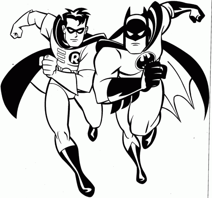 Batman animated series coloring book