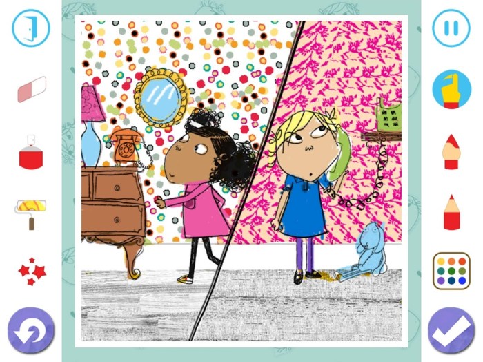 Charlie and lola coloring book