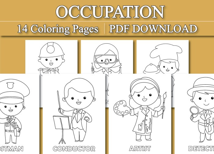 Career coloring book pdf