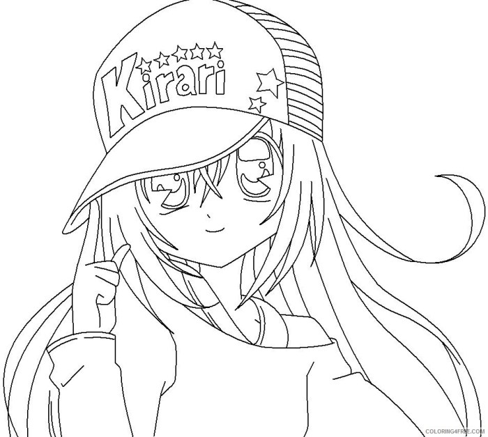 Coloring pages sad anime getdrawings