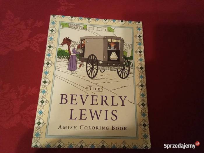 Beverly lewis amish coloring book