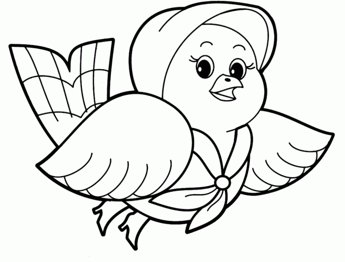 Easy pattern coloring pages of animal