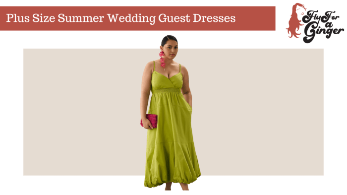 Wedding guest dresses plus size summer