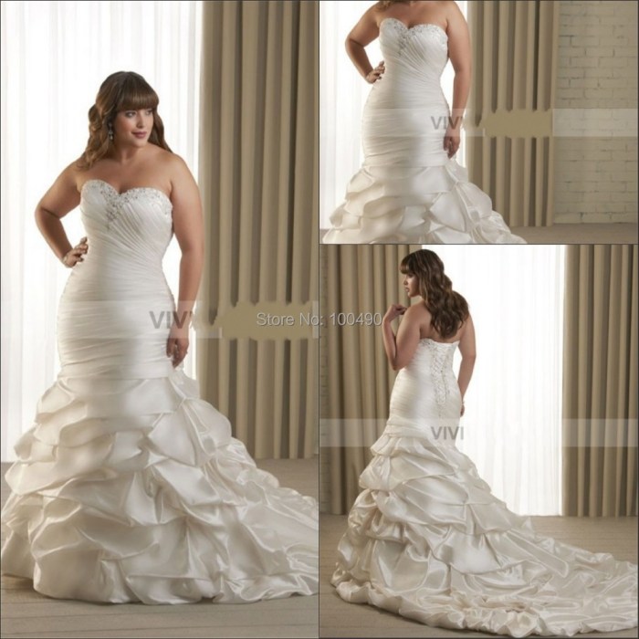 Western plus size wedding dresses